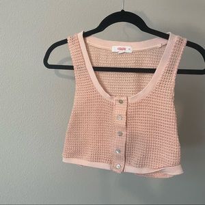 Eggie cropped tank top